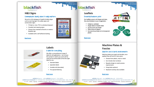 inside pages for the a-z guide to print