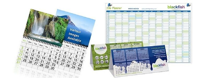 image of printed wall calendars, desk calendars & wall planers