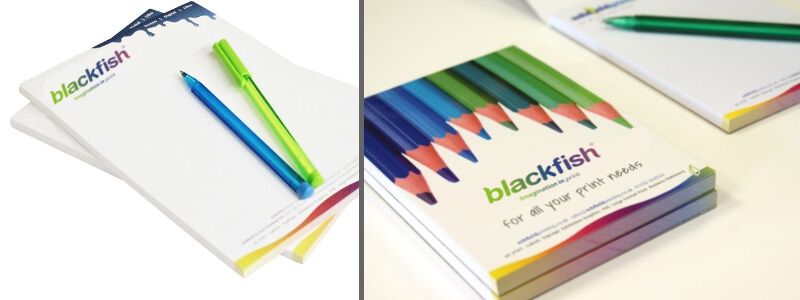 Full colour printed notepads