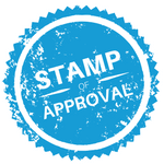 approval stamp - label supplier